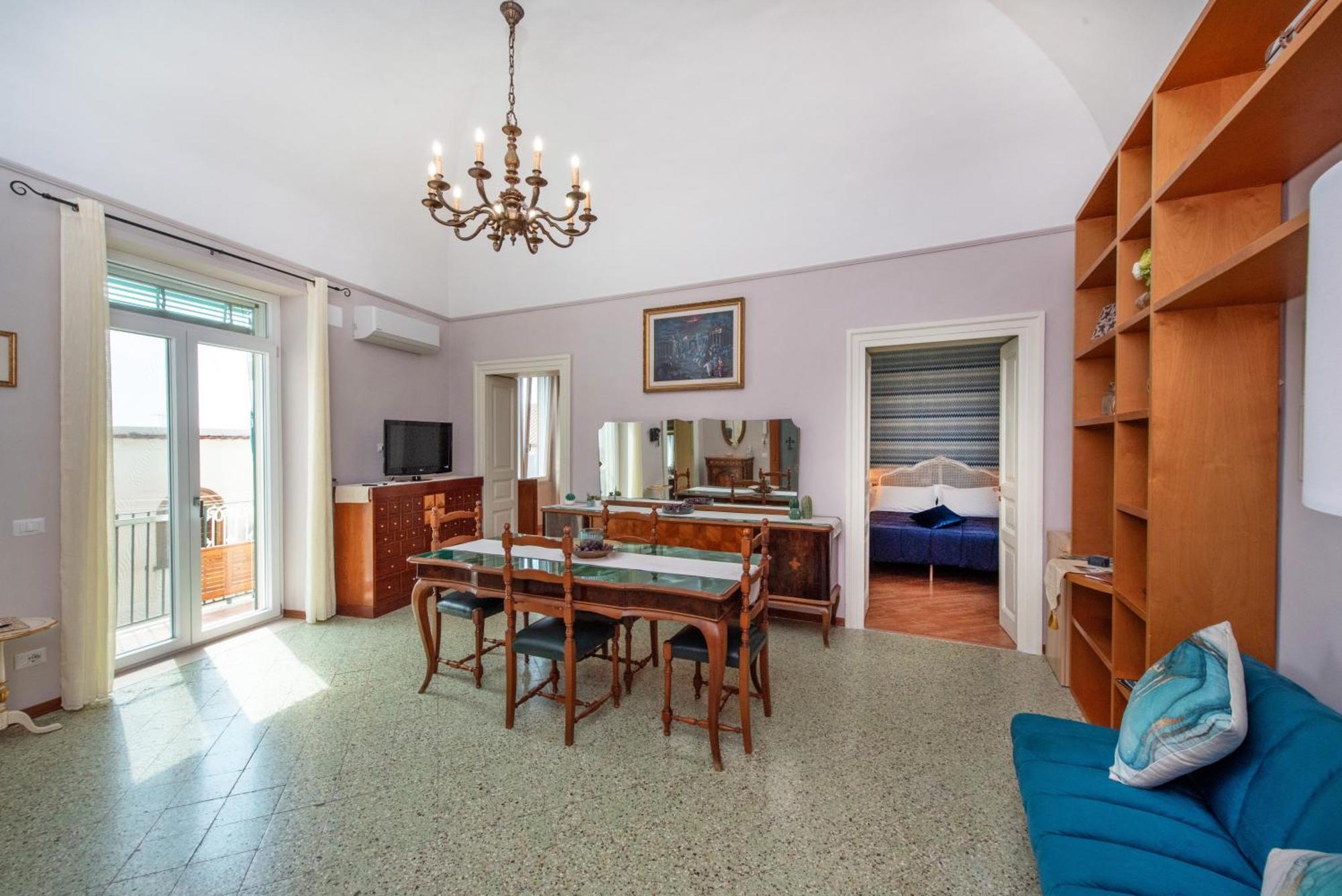 Amalpha Domus 100 Sqm Apt With Ac Wifi And Balcony أمالفي المظهر الخارجي الصورة