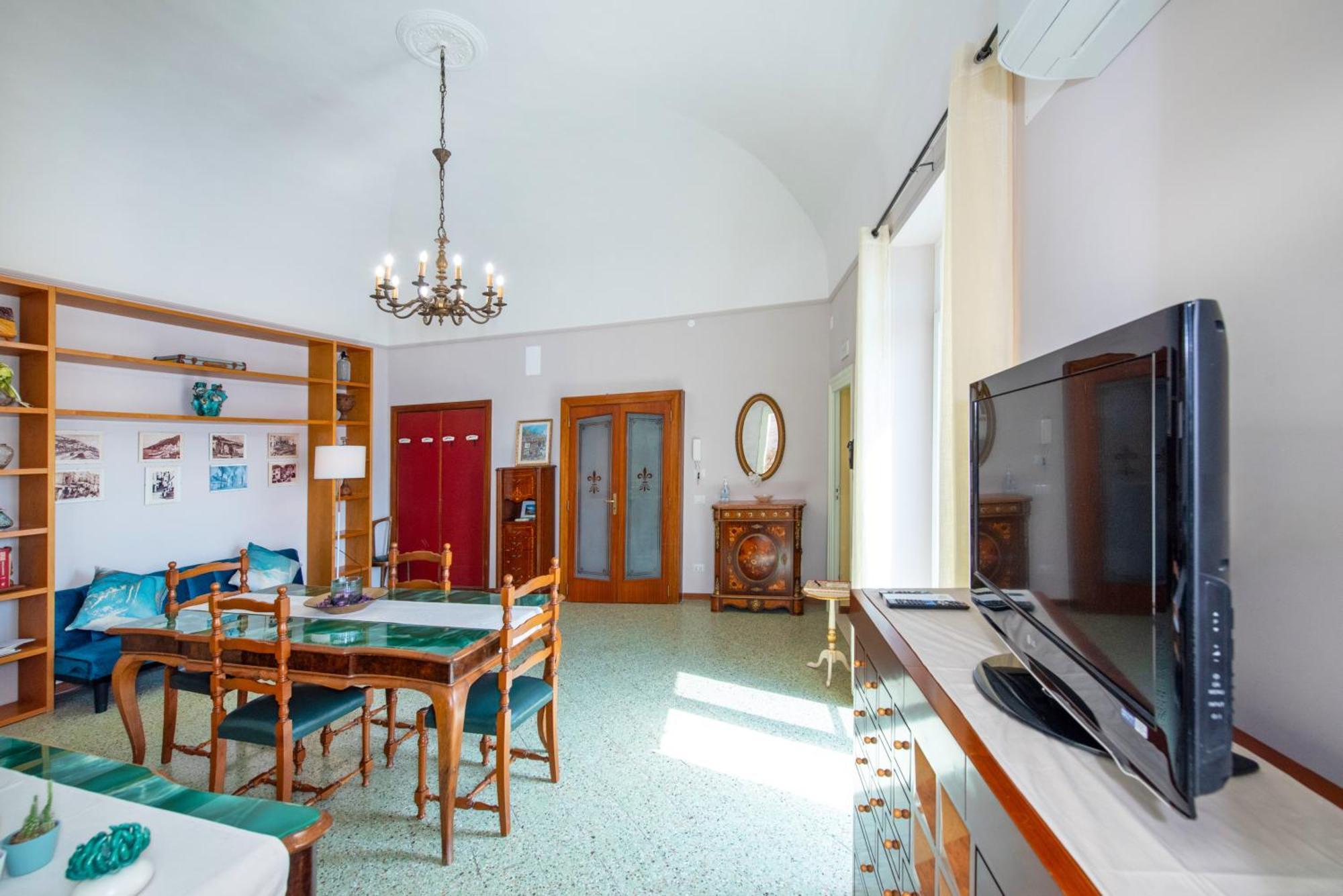 Amalpha Domus 100 Sqm Apt With Ac Wifi And Balcony أمالفي المظهر الخارجي الصورة